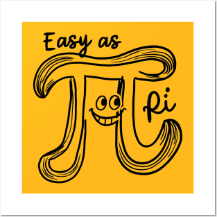 Easy as Pi Posters and Art